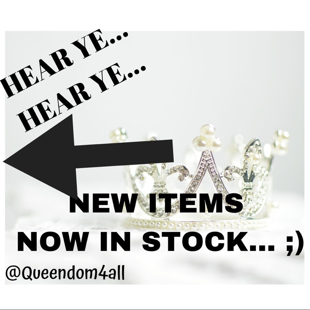 NEW ITEMS IN STOCK